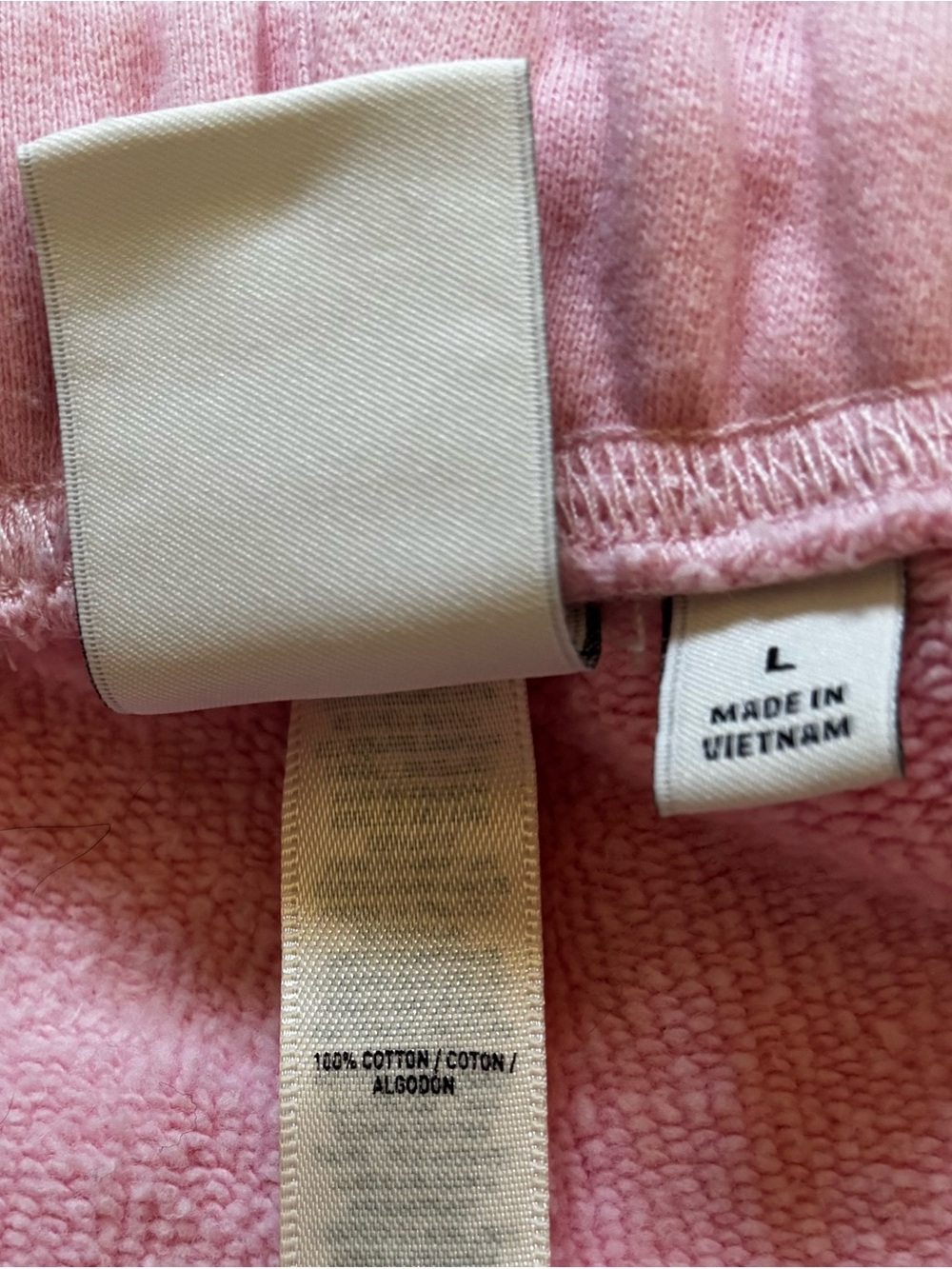 KHY 100% Cotton Wide Leg Lounge Pant - Pink - Picture 6 of 6